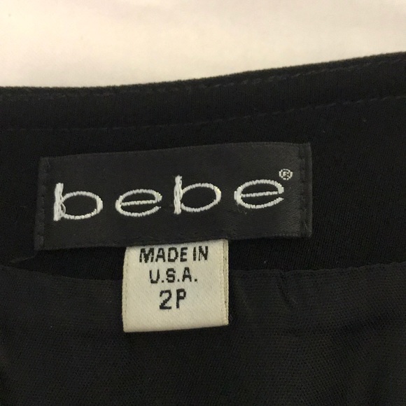 COPY - Bebe mini skirt size 2petite - Picture 2 of 3